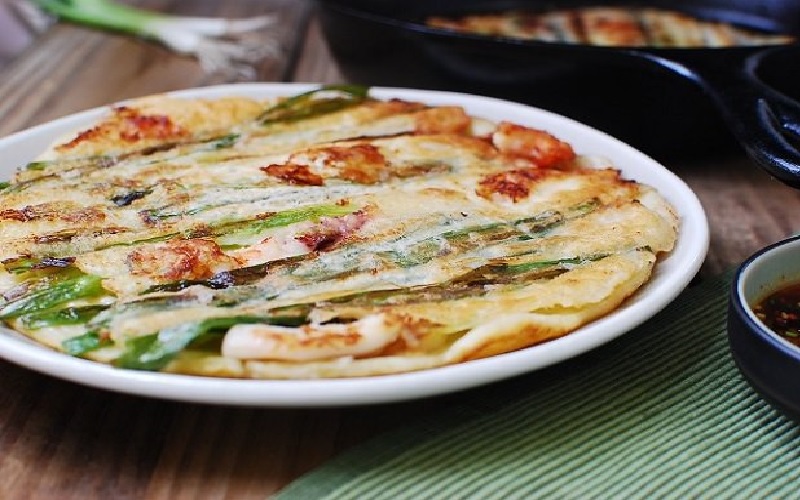 Bánh Pajeon - Busan, Hàn Quốc